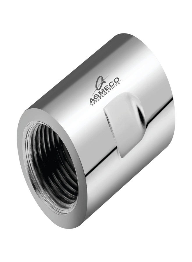 AGMECO Brass Socket (Pack of 5) | Heavy-Duty Solid Brass Pipe Fitting | Durable, Rust-Resistant Connector for Reliable Plumbing Installations (Pack Of 5) - Image 3